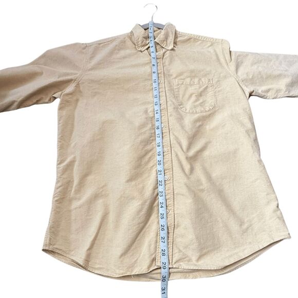 Sid Mashburn Men's Cotton Long Sleeve Button Down Shirt Pale Orange Size Large - Picture 9 of 10